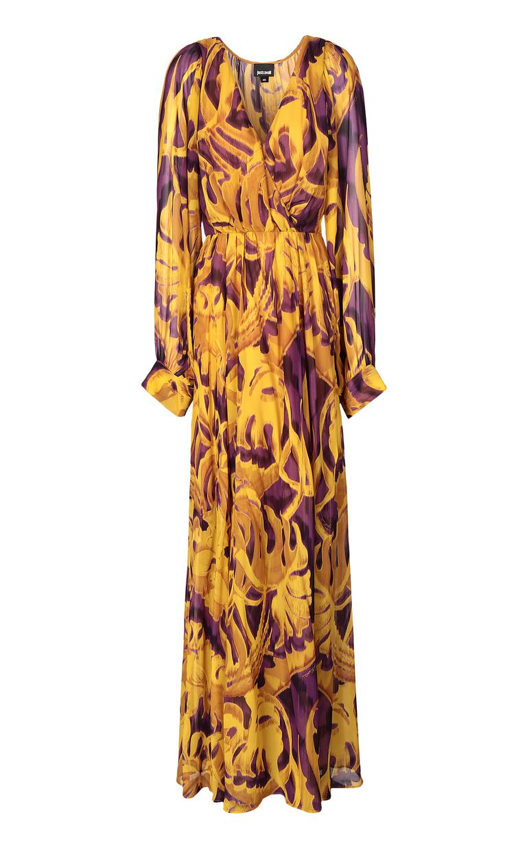 JUST CAVALLI Full-length “Jungle-Deco'” dress Dress Woman f