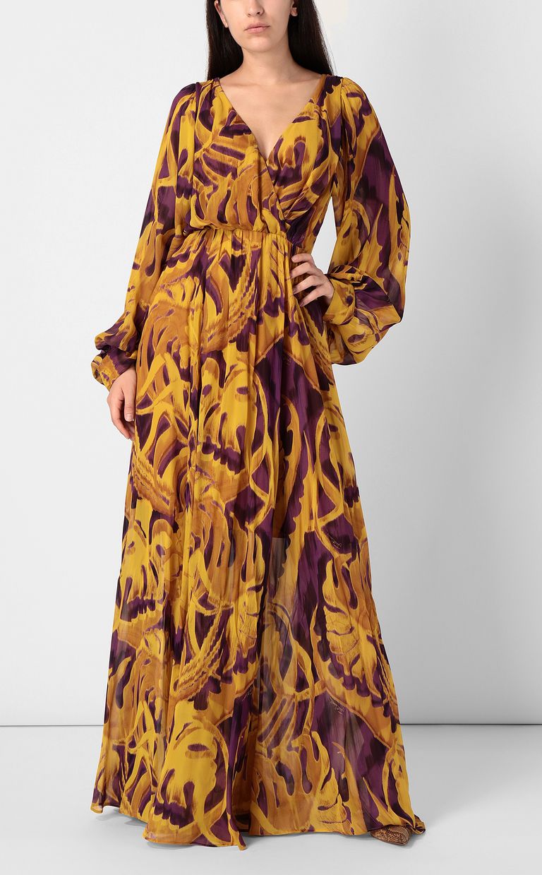 JUST CAVALLI Full-length “Jungle-Deco'” dress Dress Woman r