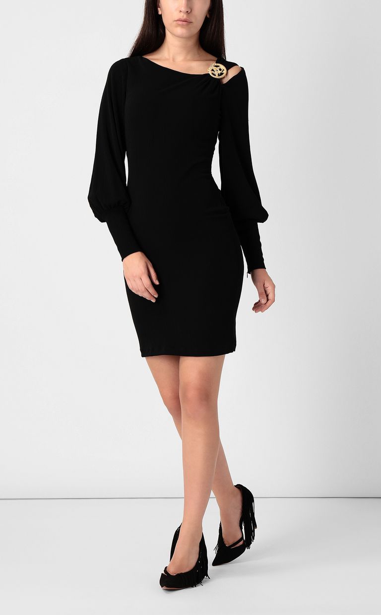 JUST CAVALLI Vestido hebilla con logo Vestido Mujer d