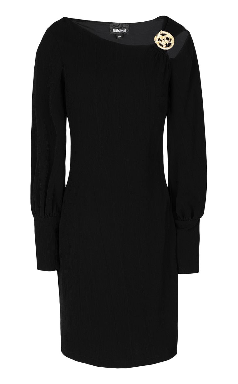 JUST CAVALLI Vestido hebilla con logo Vestido Mujer f