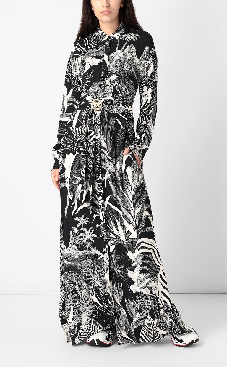 JUST CAVALLI Vestido "Polynesian Jungle" Vestido Mujer r