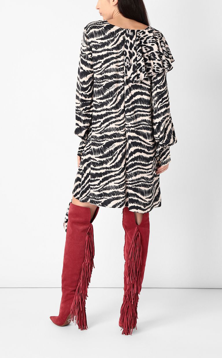 JUST CAVALLI Robe imprimé zèbre Robe Femme a