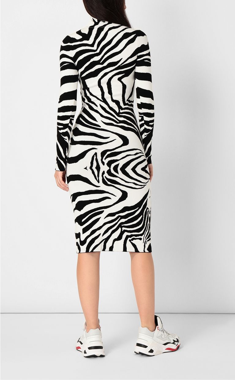 JUST CAVALLI Abito stampa zebrata Abito Donna a