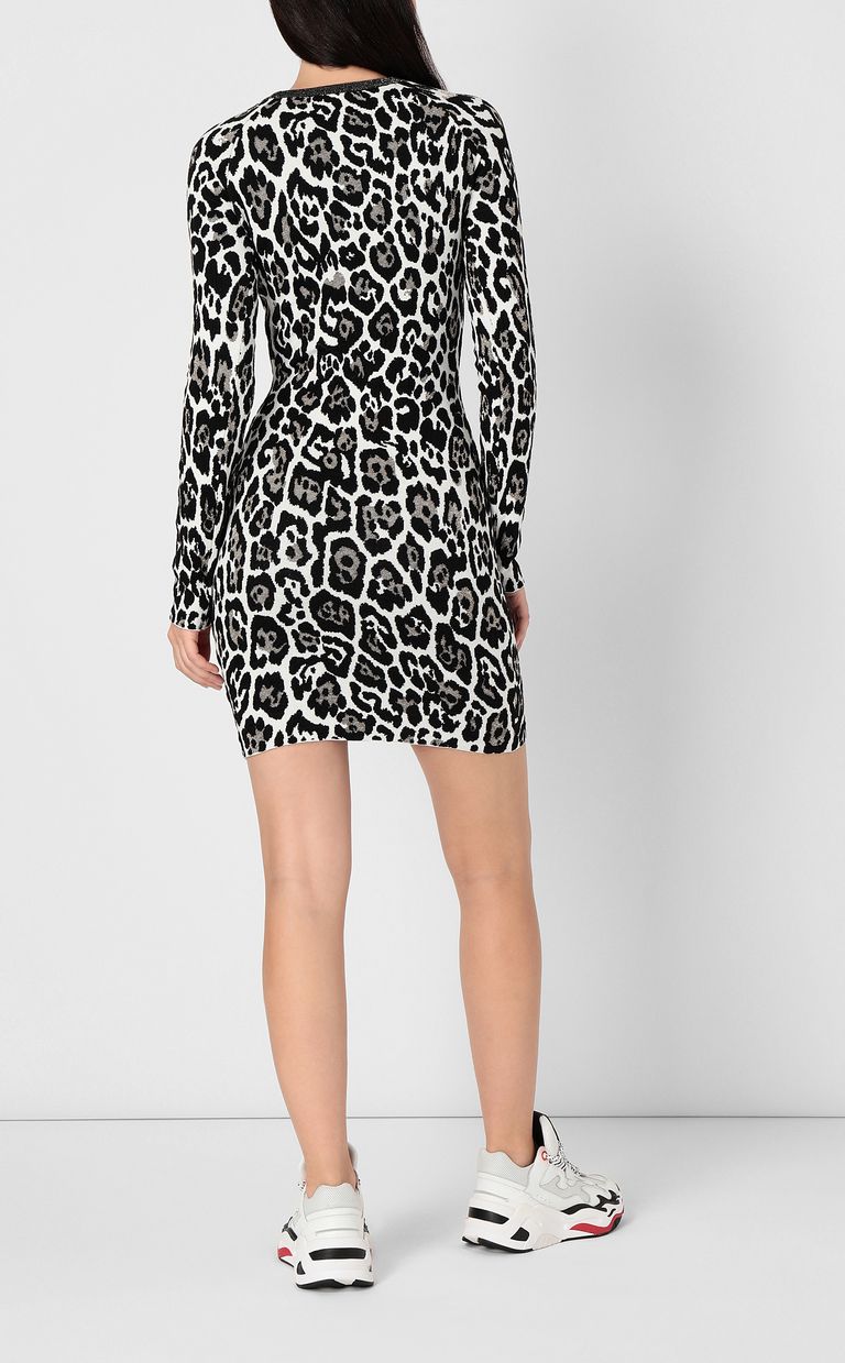 JUST CAVALLI Robe imprimé léopard Robe Femme a