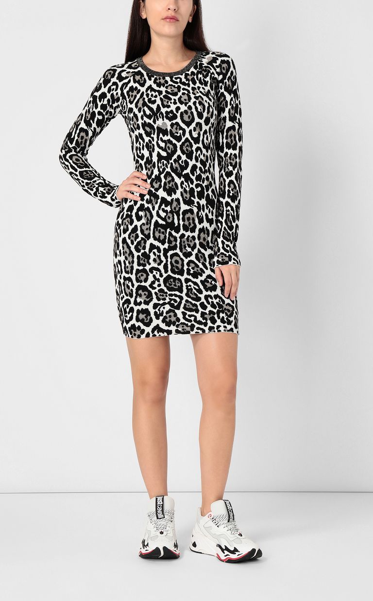 JUST CAVALLI Robe imprimé léopard Robe Femme r