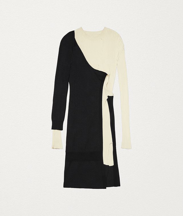 BOTTEGA VENETA DRESS IN MOHAIR AND VISCOSE Dress Woman fp