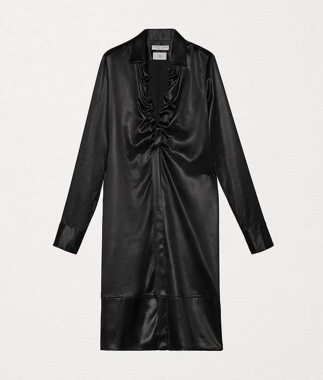 BOTTEGA VENETA DRESS IN LACQUER SATIN Dress Woman fp