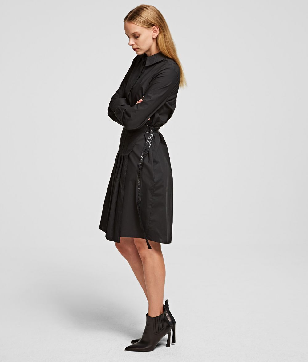 KARL LAGERFELD Poplin Shirt Dress Dress Woman d
