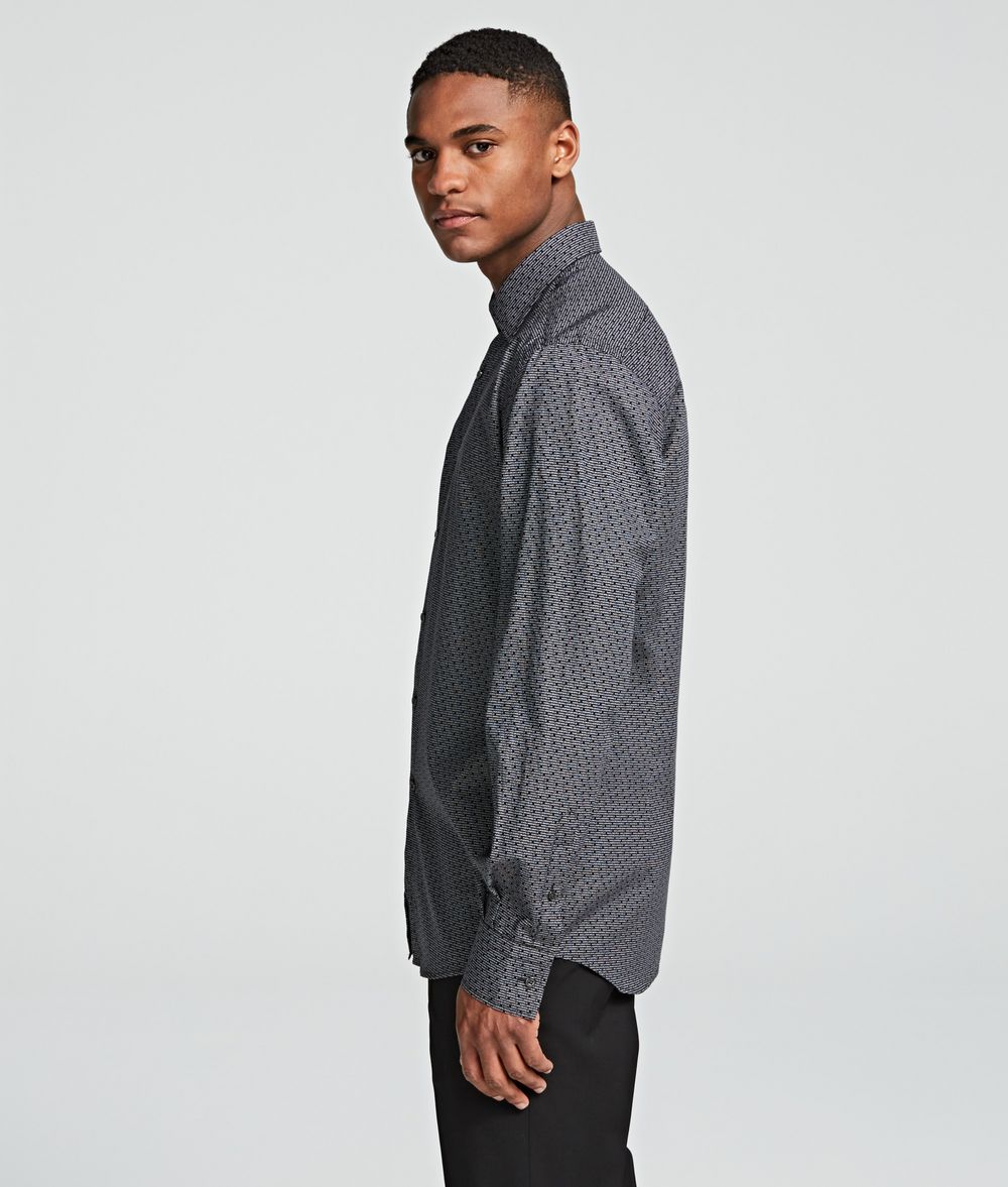 KARL LAGERFELD MINI BLOCK LOGO SHIRT Shirt Man d