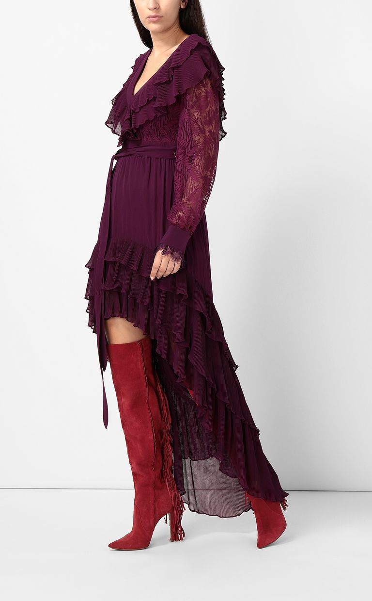 JUST CAVALLI Robe longue plissée Robe Femme d