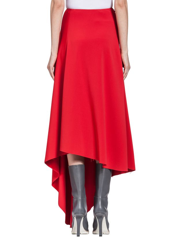 Runway Skirt In Stretch Raw Edged Cady ‎ from the Marni ‎Fall Winter