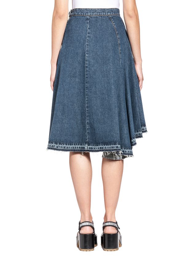 Flared Skirt In Medium Weight Denim ‎ from the Marni ‎Fall Winter 2018
