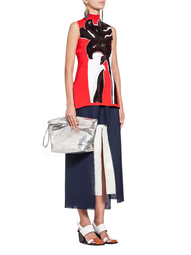 Runway Skirt In 2 Thread Tropical Wool ‎ from the Marni ‎Fall Winter ...