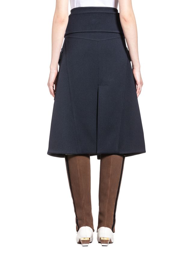 Skirt Marni Runway skirt in wool gabardine Woman