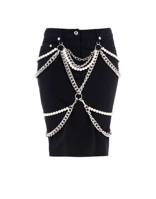 Knee length skirt Woman MOSCHINO Knee length skirt Woman MOSCHINO