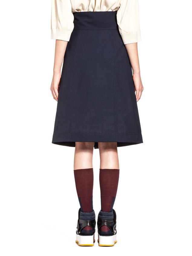 Wraparound Skirt In Wool ‎ from the Marni ‎Fall Winter 2018 ...