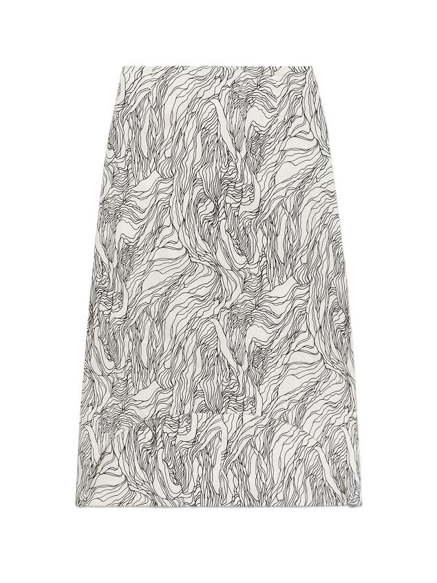 Runway Skirt With Beardsley Print ‎ from the Marni ‎Fall Winter 2018 ...