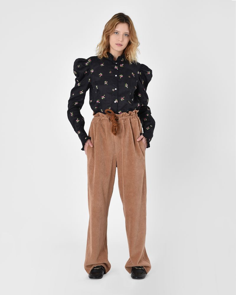 Roy Pantaloni oversize in velluto a coste  ISABEL MARANT