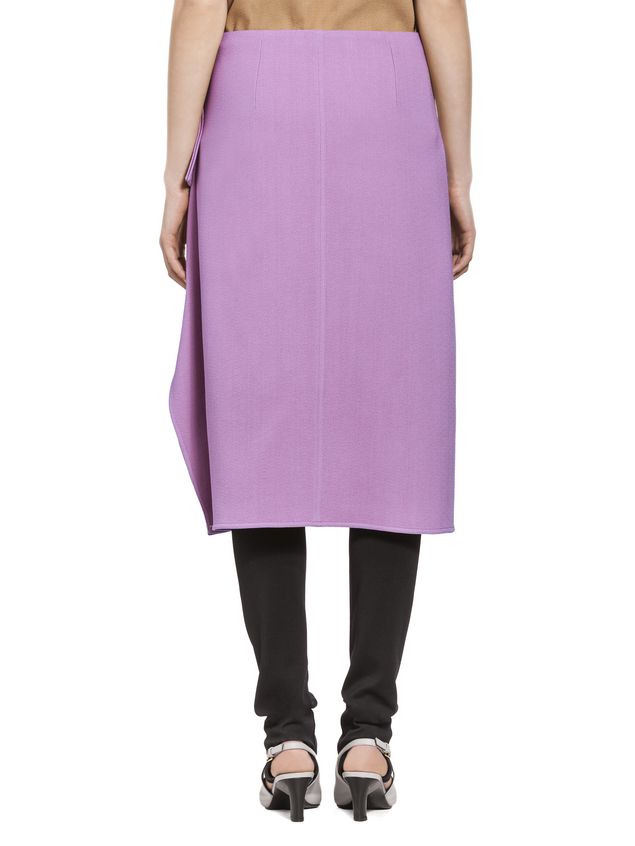 Skirt Marni Flouced skirt in cotton viscose Woman