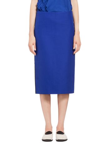 Marni Cotton cady skirt Woman