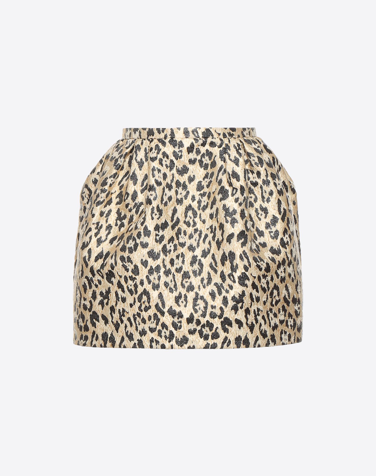 VALENTINO Wild Leopard Mini Skirt