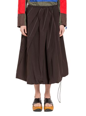 Marni Flared poplin skirt  Woman