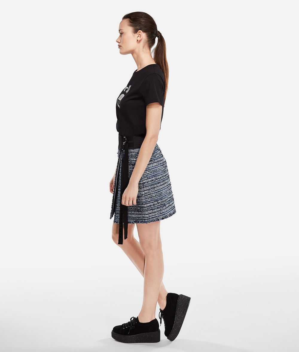 KARL LAGERFELD K/Tokyo Wickelrock Rock Damen d