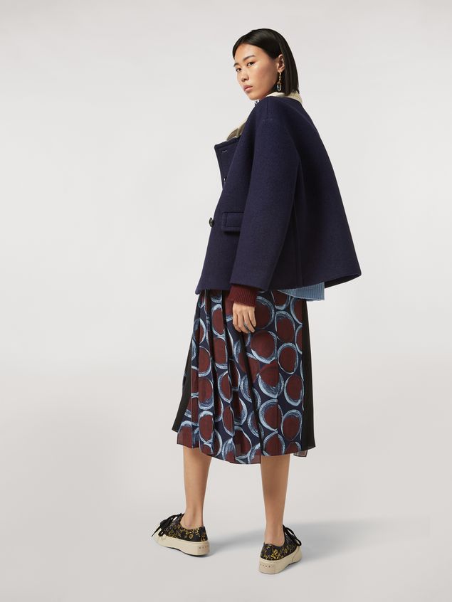 Skirt Marni Viscose sablé skirt with Paranoic print Woman