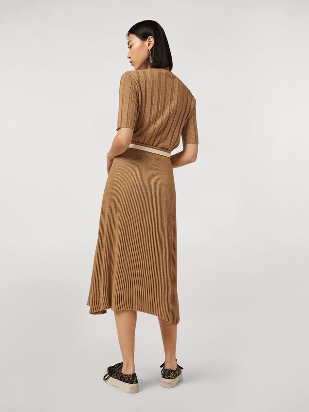 Skirt Marni Lurex ribbed skirt Woman