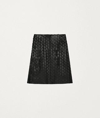 SKIRT IN PLONGÉ NAPPA