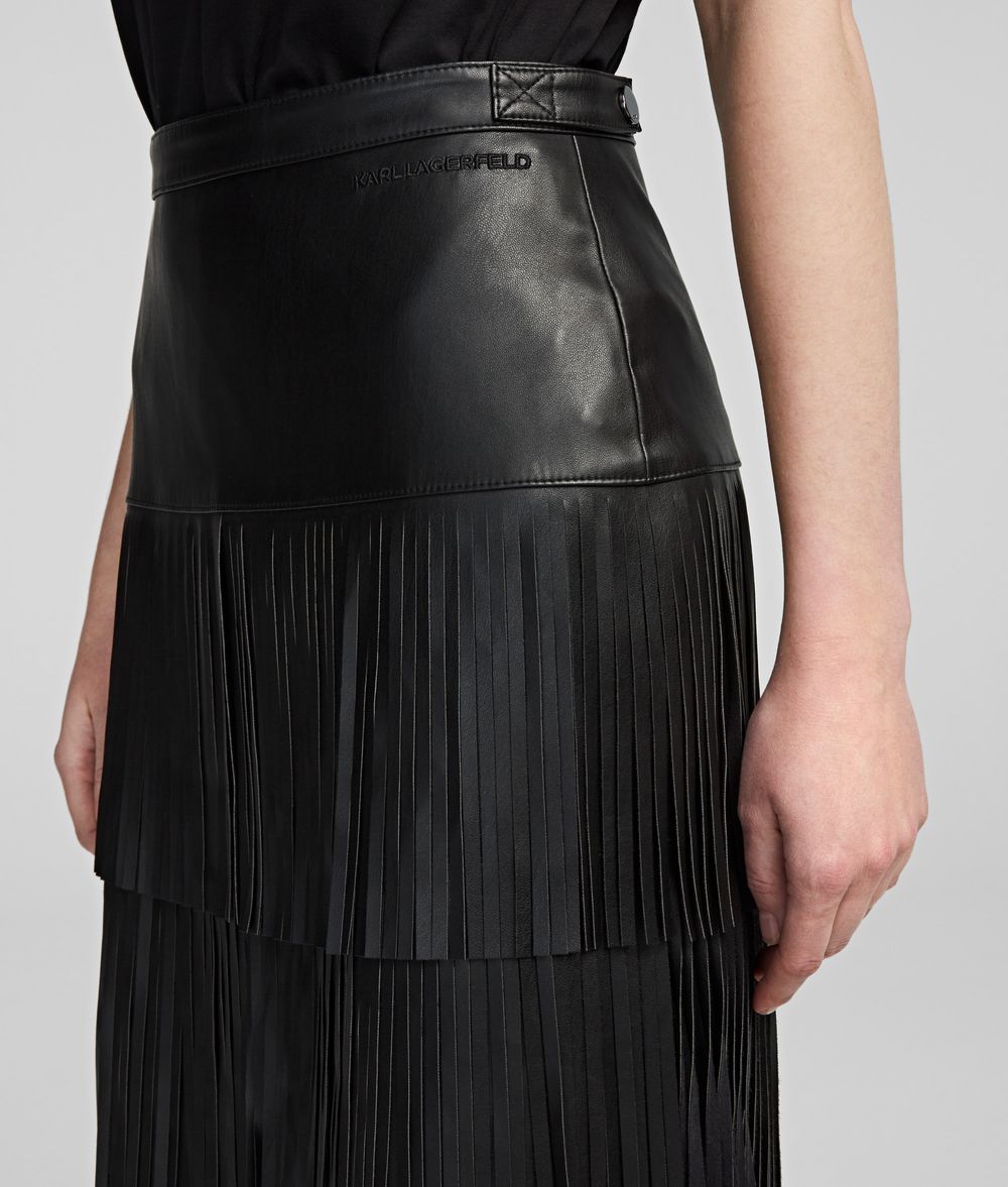 KARL LAGERFELD Fringed Skirt Skirt Woman d