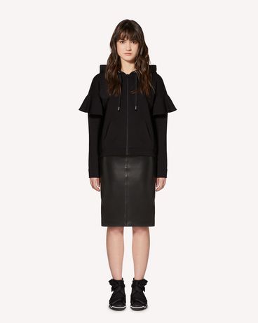 REDValentino Etuirock aus Leder
