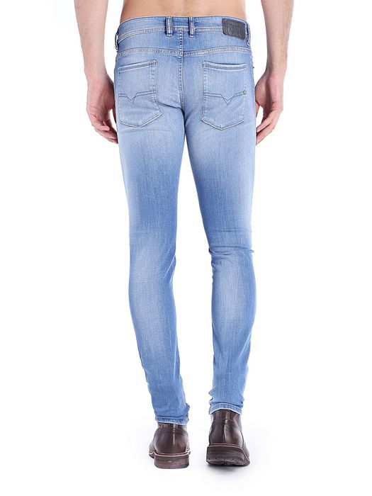 Diesel SLEENKER 0664Q Skinny Light Blue | Diesel Online Store