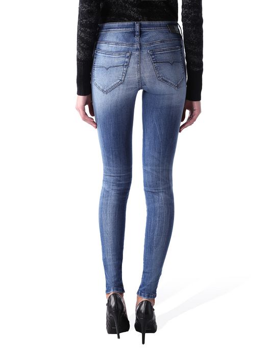 diesel super slim skinny high waist