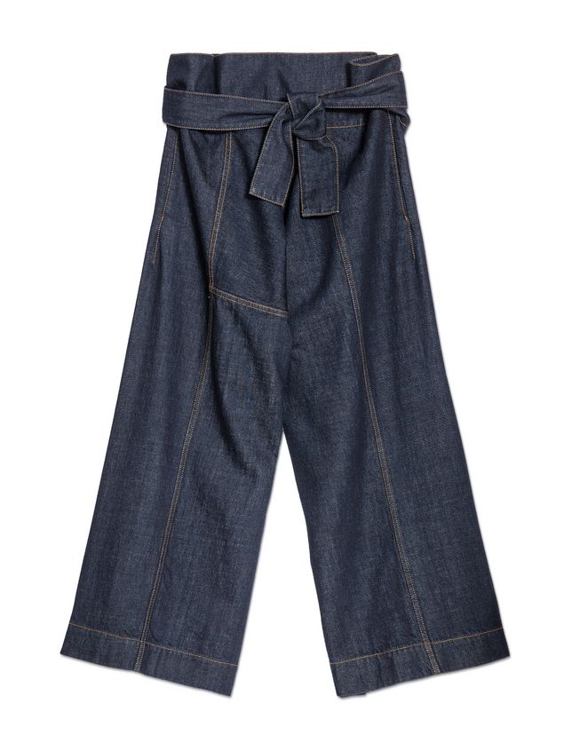 Wide Leg Pants In Medium Weight Denim ‎ from the Marni ‎Fall Winter ...