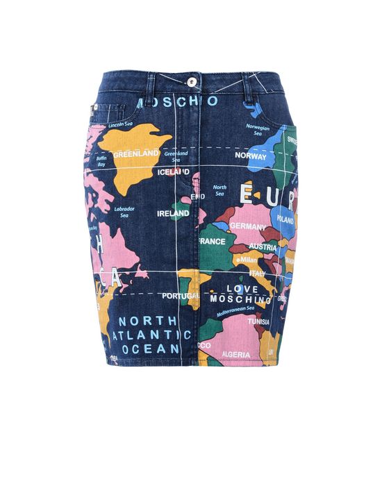 Knee length skirt Woman LOVE MOSCHINO Knee length skirt Woman LOVE MOSCHINO