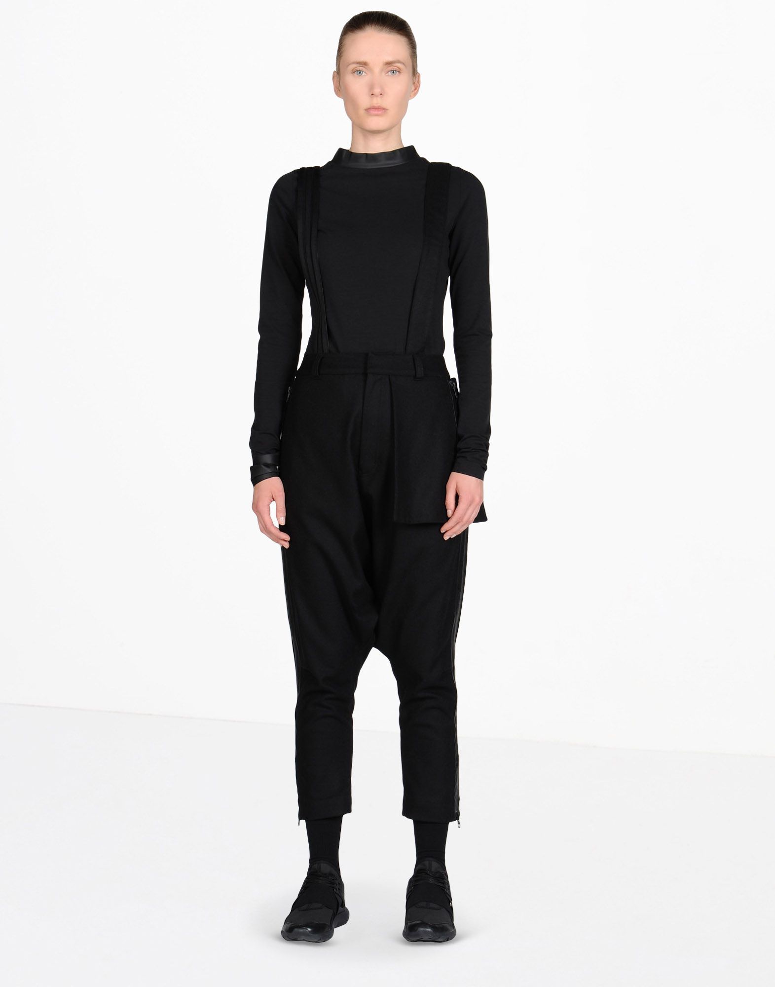 Y 3 SUSPENDER PANT for Women | Adidas Y-3 Official Store