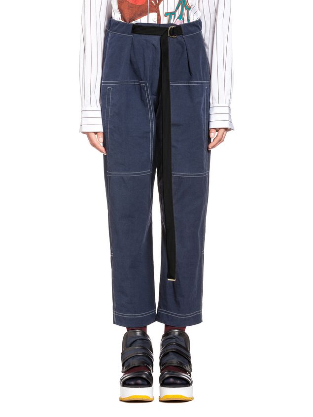 toile print pants