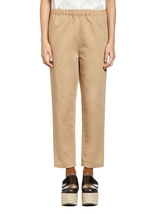 Pants In Cotton And Linen Drill from the Marni Fall/Winter 2019 ...