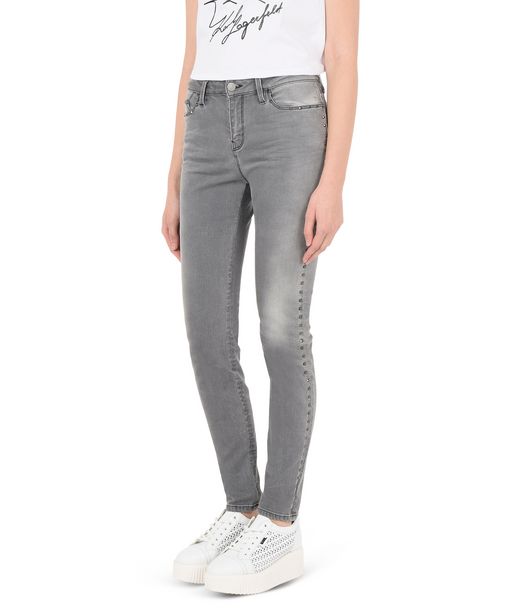 KARL LAGERFELD STUDDED SLIM FIT DENIM 12_f