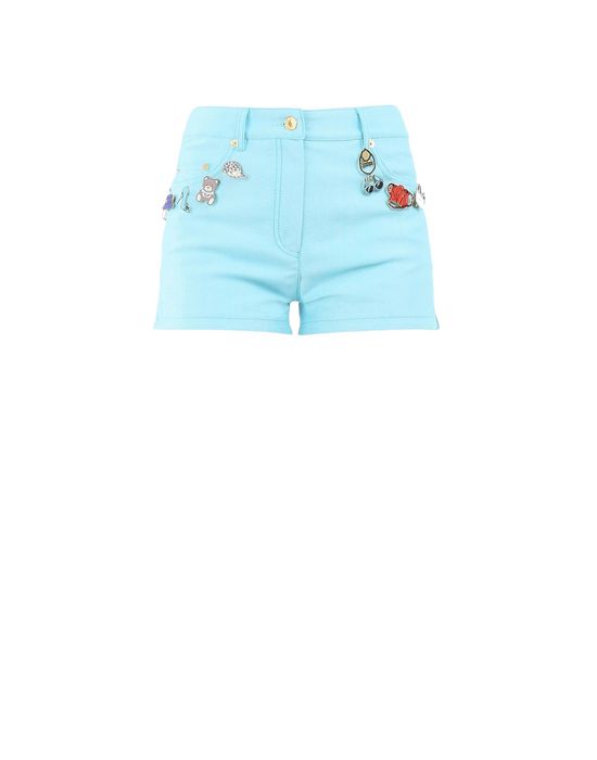 Denim shorts Woman MOSCHINO Denim shorts Woman MOSCHINO