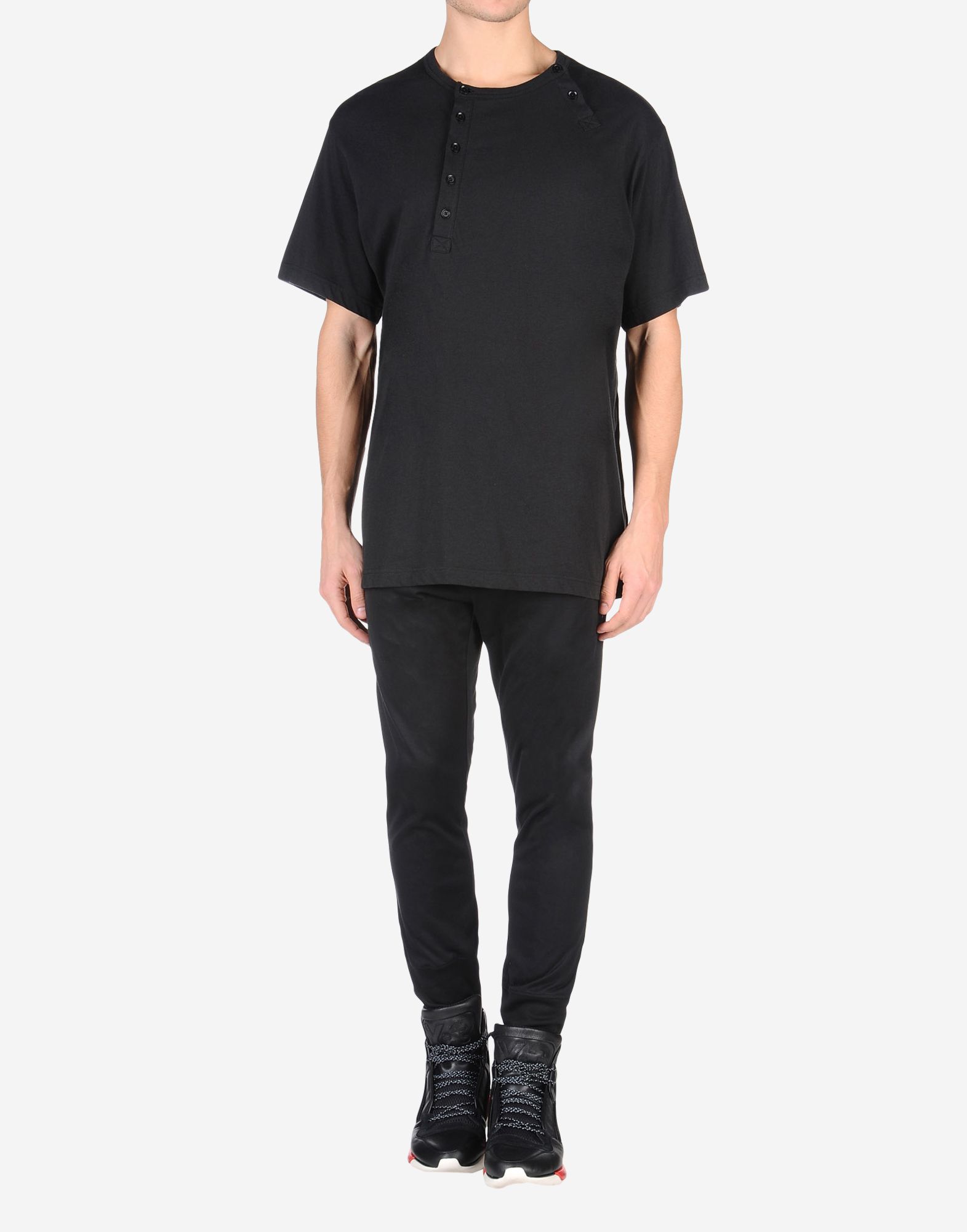 Y 3 Button Tee for Men | Adidas Y-3 Official Store
