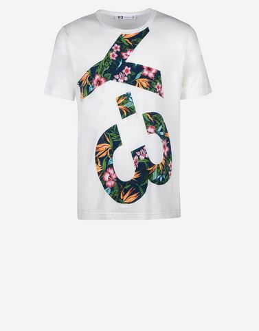 y3 floral t shirt