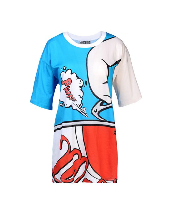 Kurzärmliges T-Shirt Damen MOSCHINO Kurzärmliges T-Shirt Damen MOSCHINO