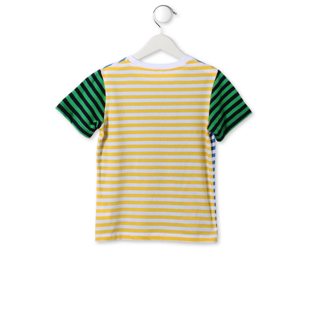 Arlo Striped SuperStellaheroes Print t Shirt | Men | Stella McCartney Kids