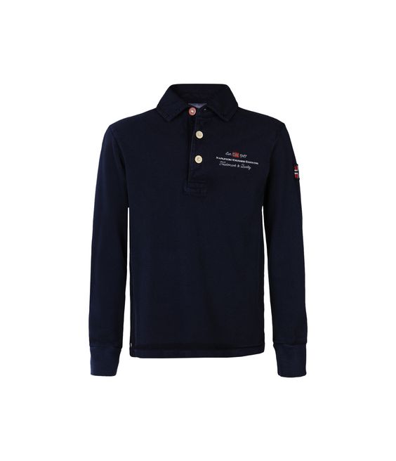NAPAPIJRI K ELBAS LONG SLEEVES KID Long sleeve polo U f