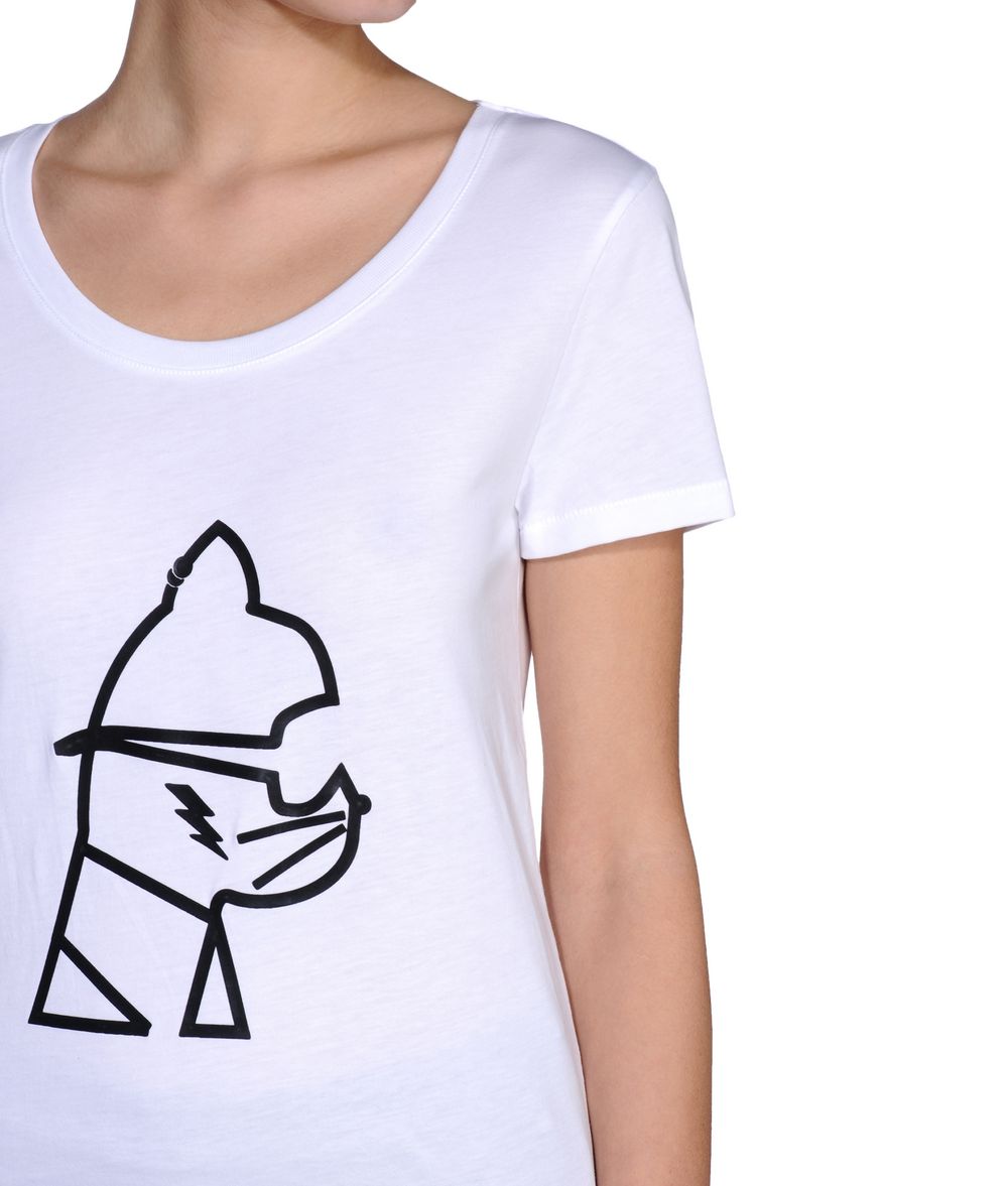 KARL LAGERFELD ROCKY CHOUPETTE TEE T-shirt Woman d