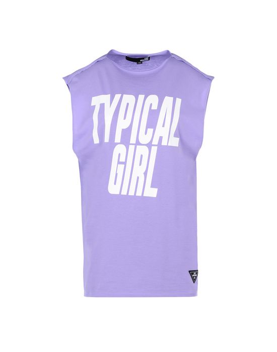 Sleeveless t-shirt Woman LOVE MOSCHINO Sleeveless t-shirt Woman LOVE MOSCHINO