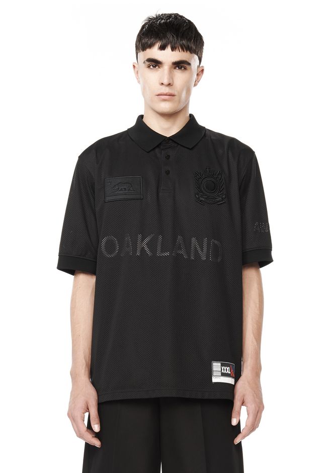 wang runway oversized polo shirt top official site wang runway oversized polo shirt top official site