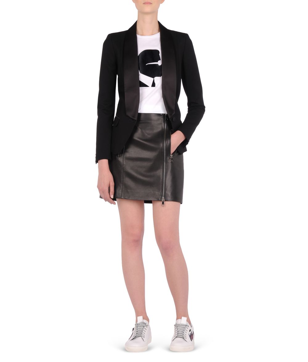 KARL LAGERFELD Ikonik Karl head tee T-shirt Woman d